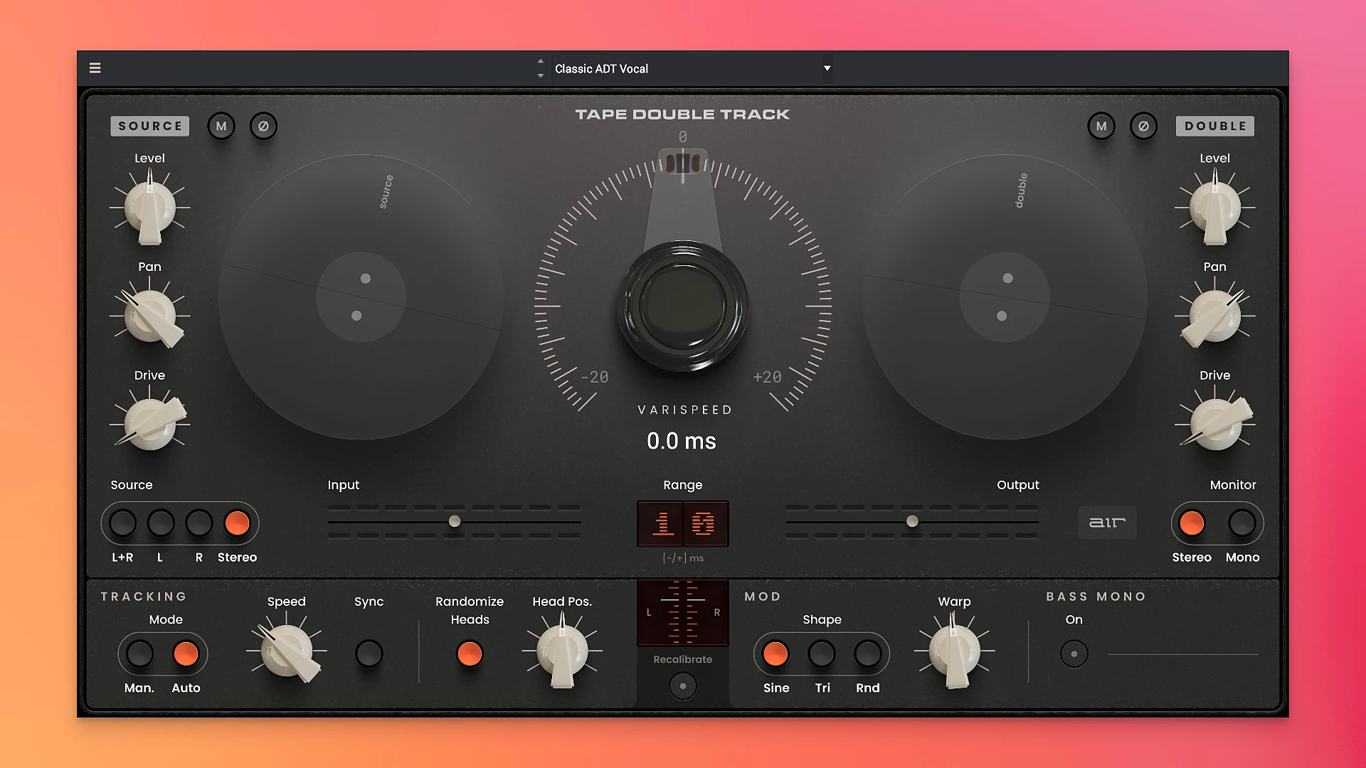 AIR Music Technology Tape Double Track