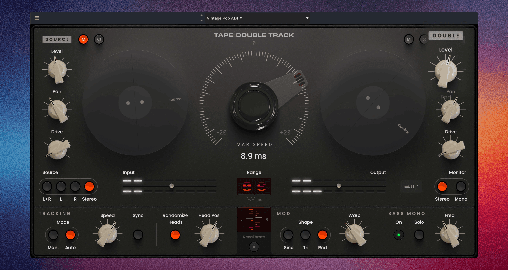 AIR Music Technology Tape Double Track