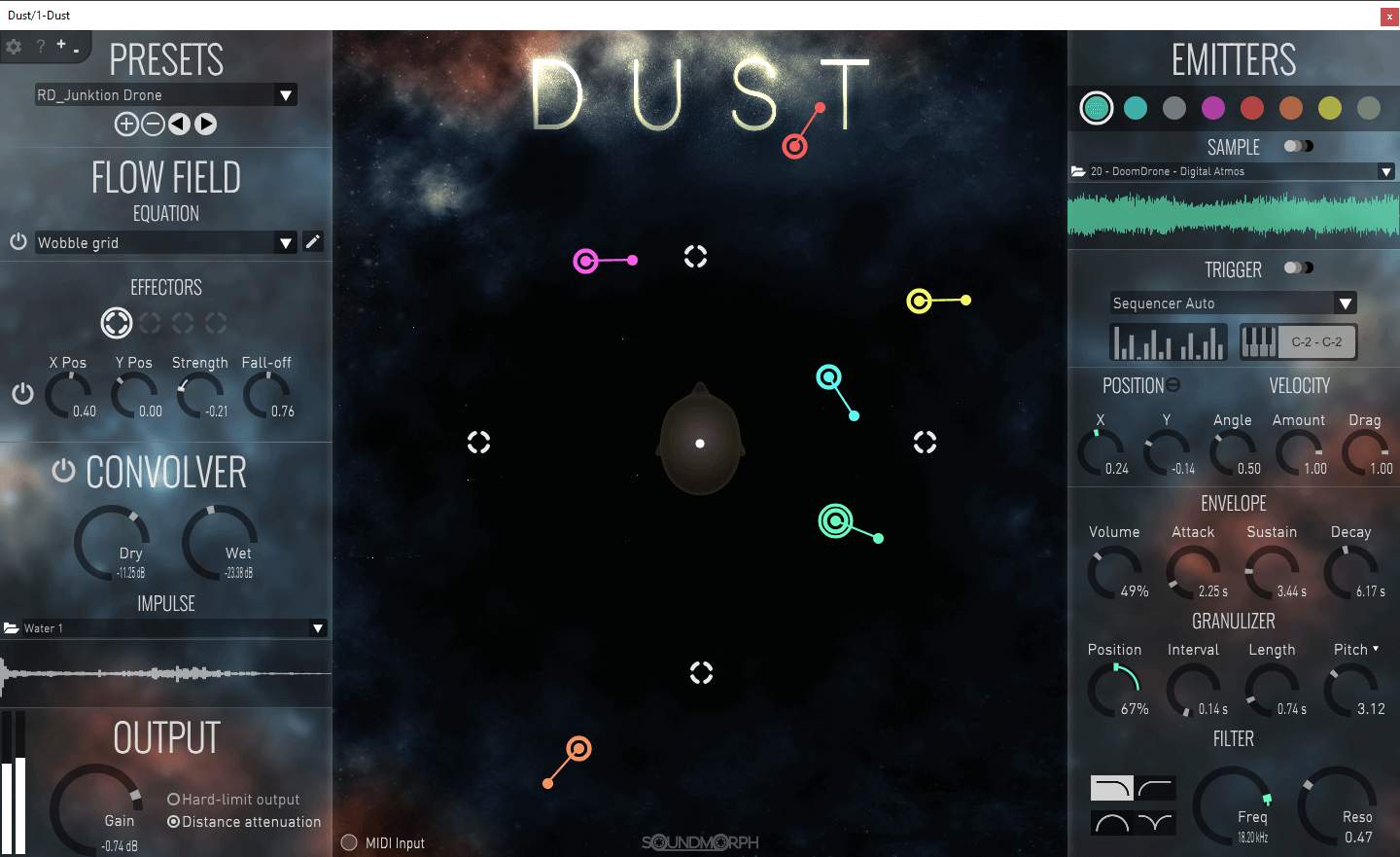 SoundMorph Dust