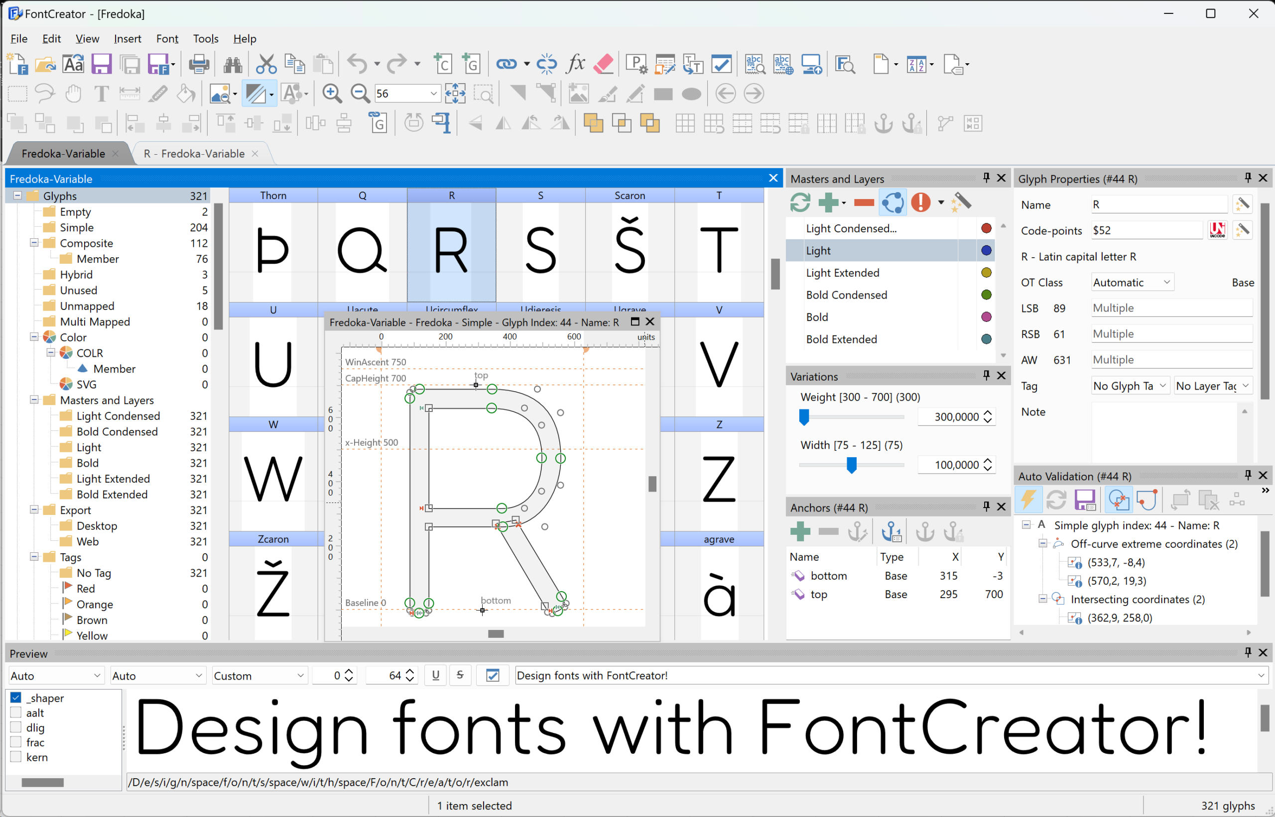 FontCreator Professional 2026