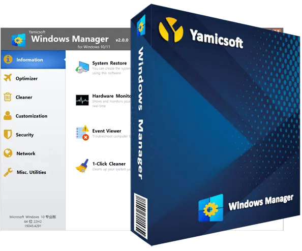 Yamicsoft Windows Manager 2026 