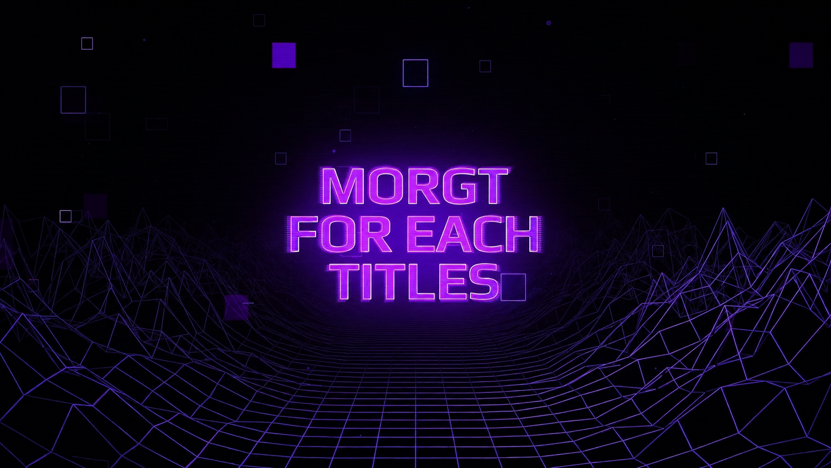 VideoHive – 8-Bit Glitch Titles [AEP, MORGT]