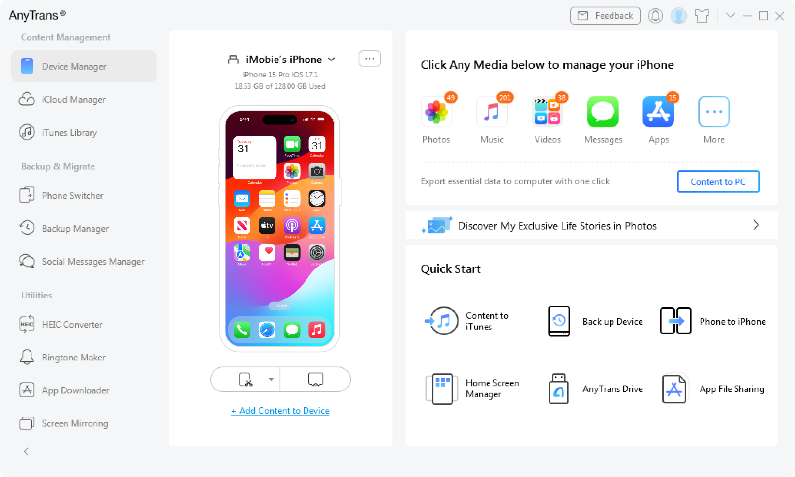 AnyTrans iOS 2026