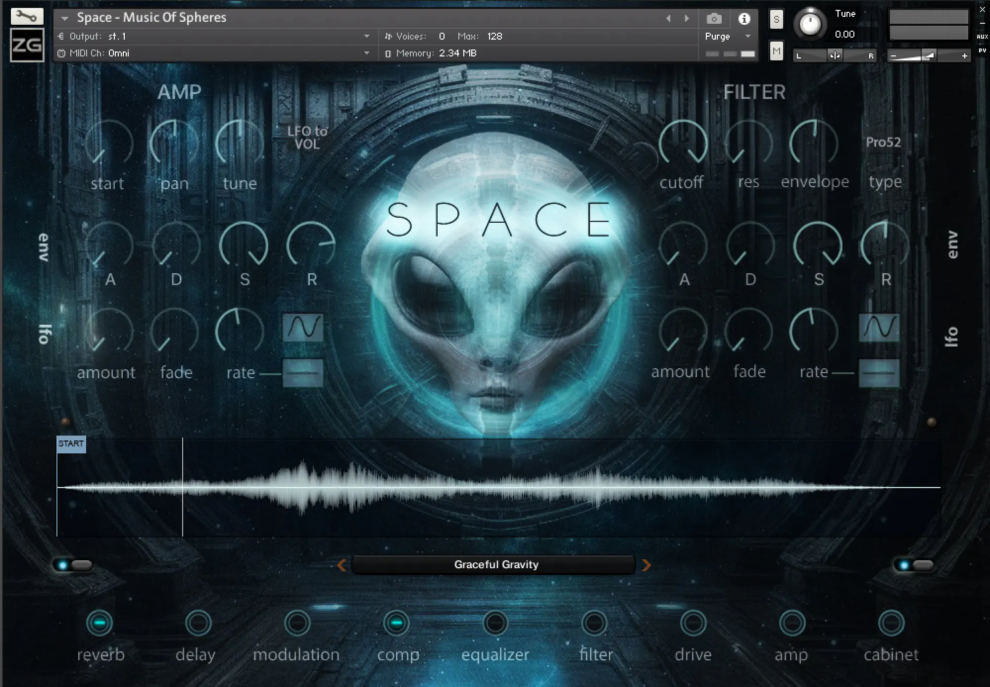 Zero-G – Palettes: Space (Kontakt, WAV, AIFF)