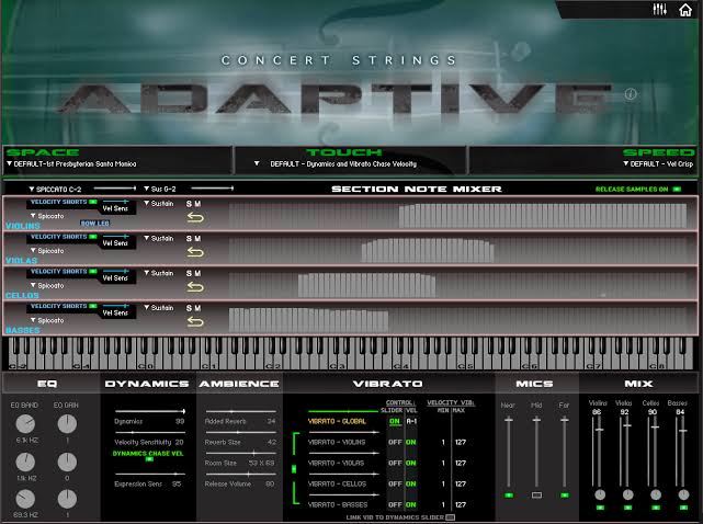 Kirk Hunter Studios – Concert Strings Adaptive (Kontakt)