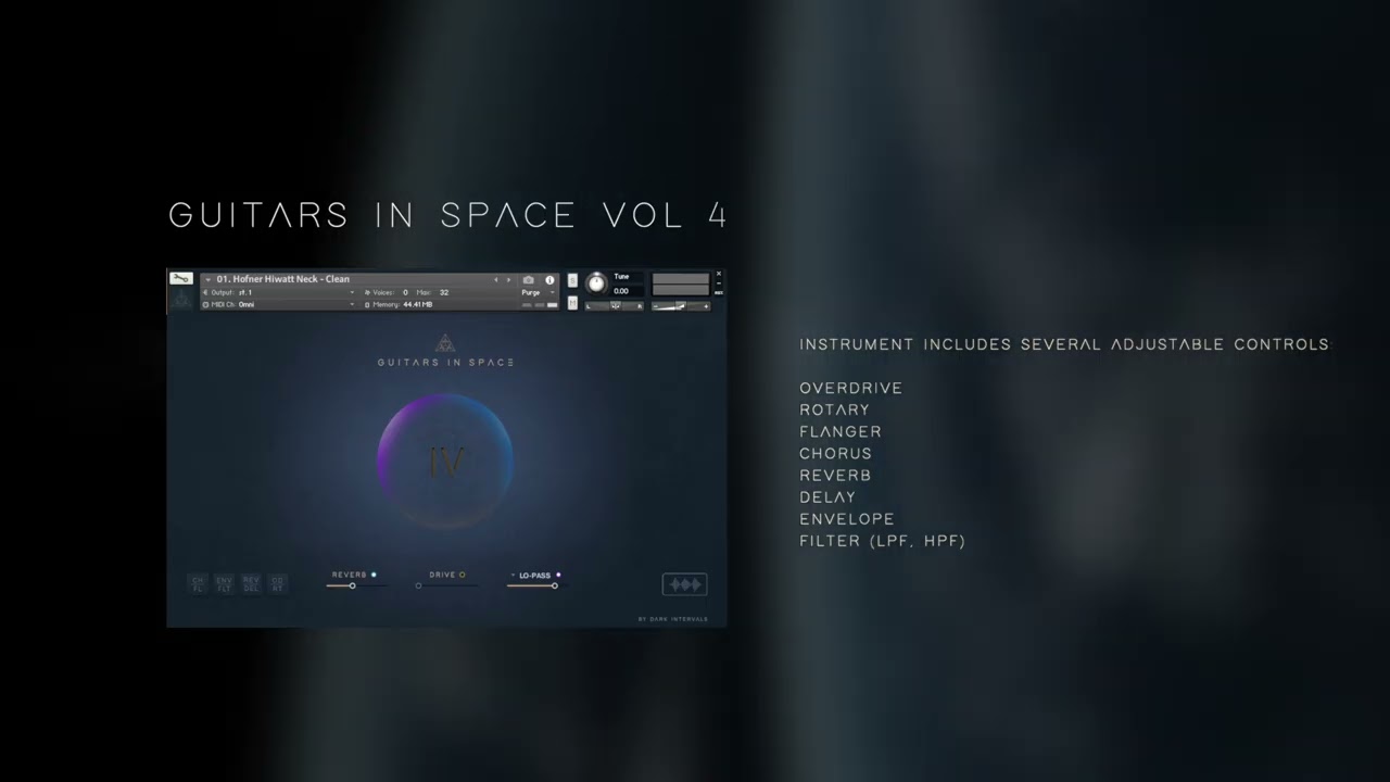 Dark Intervals – GUITARS IN SPACE VOL4 (KONTAKT)
