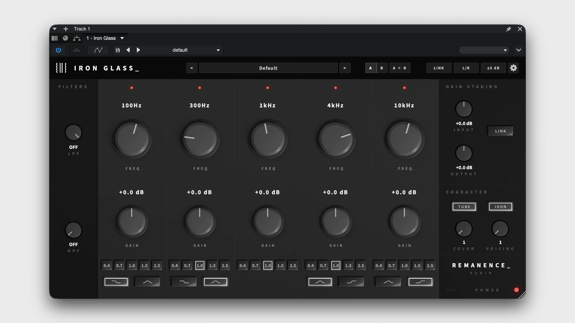 Remanence Audio Iron Glass