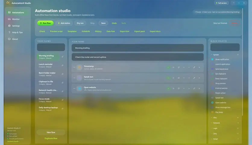 AutomationX Studio 2026
