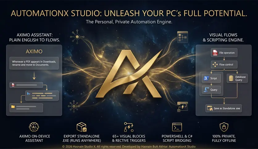 AutomationX Studio 2026