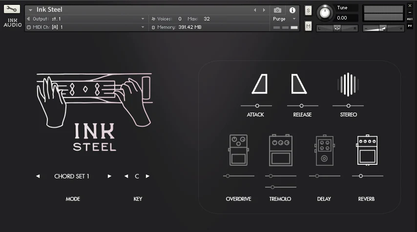 Ink Audio – Ink Steel (KONTAKT)