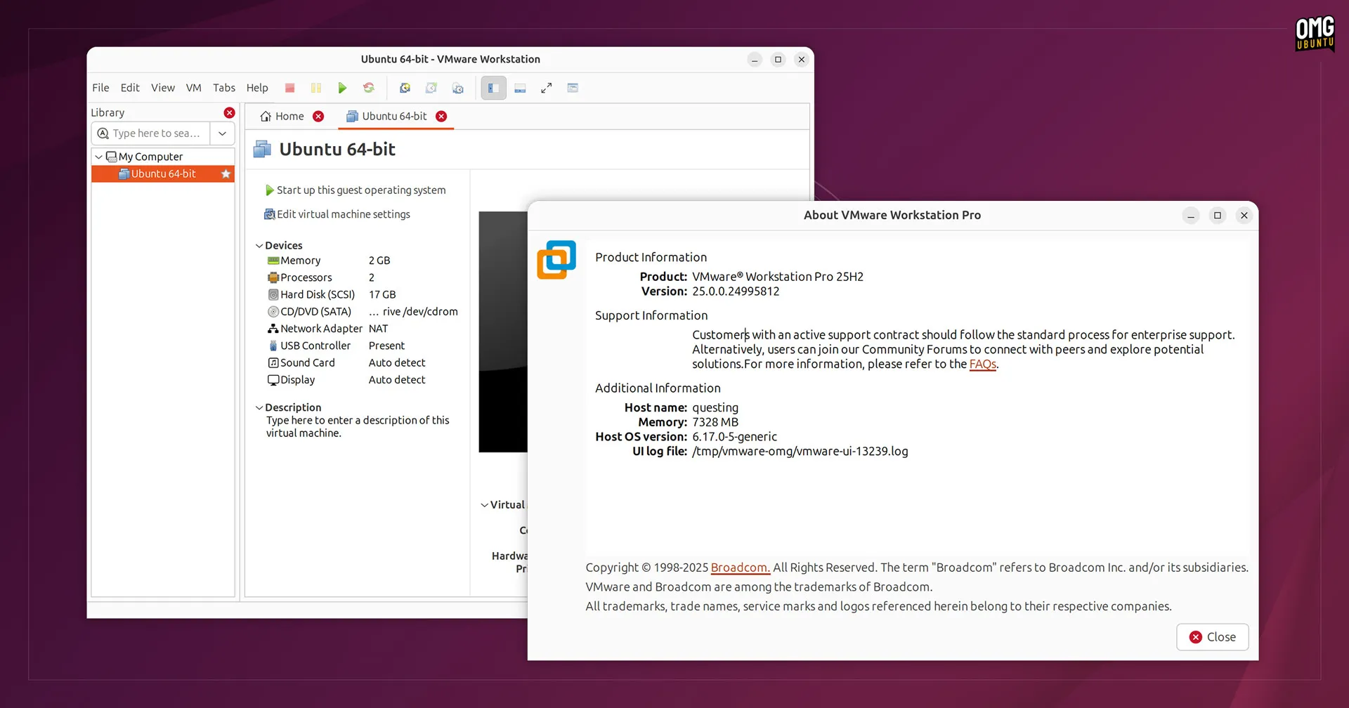 VMware Workstation Pro 2026