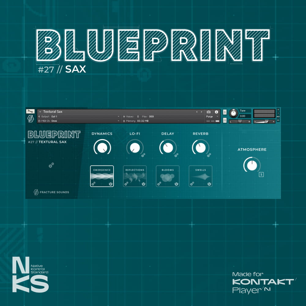 Fracture Sounds – Blueprint Textural Sax (KONTAKT)