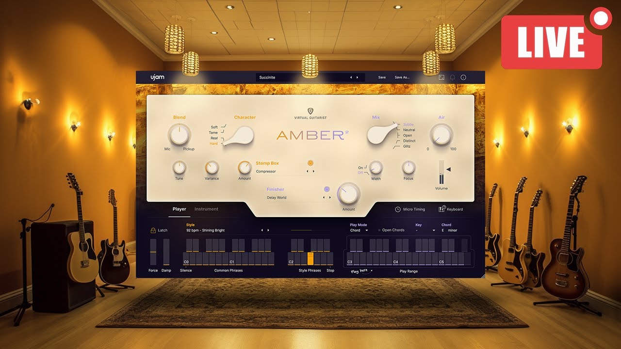uJAM Virtual Guitarist AMBER 2