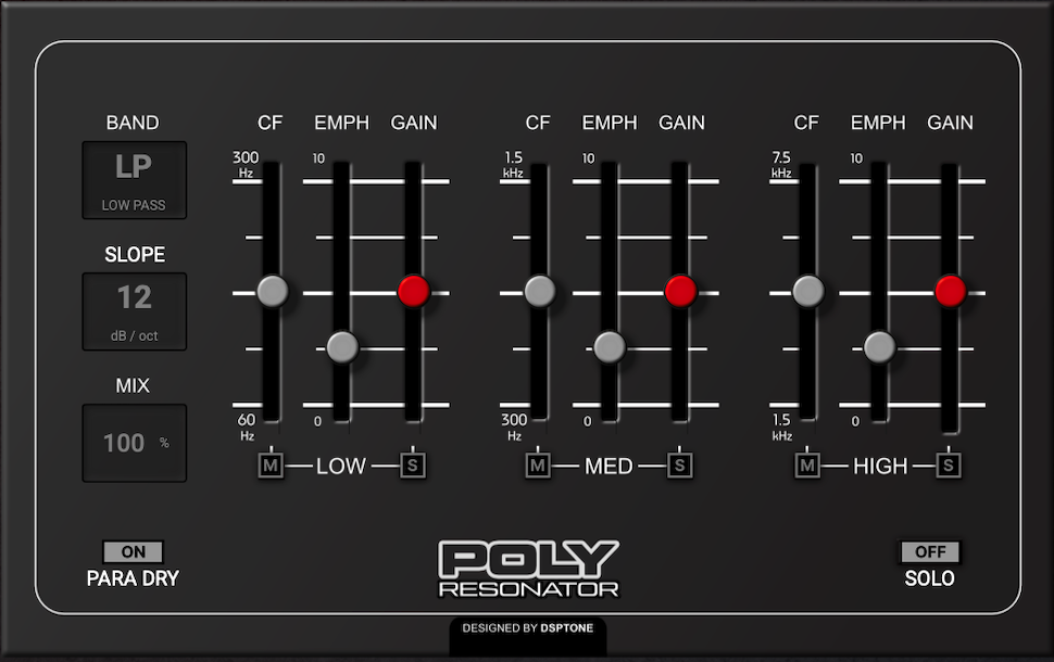 DSPTone Polyresonator