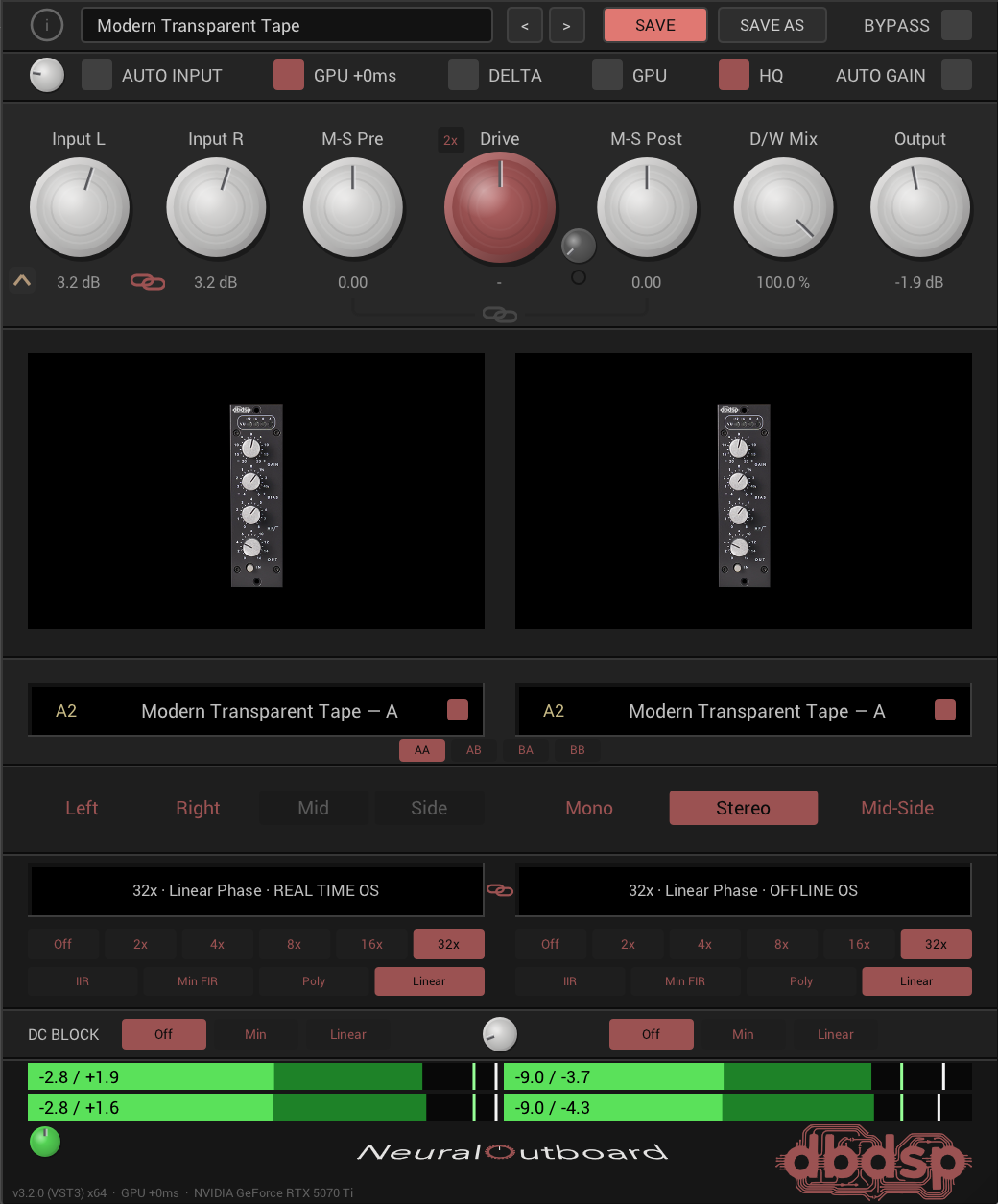 dbdsp NeuralOutboard