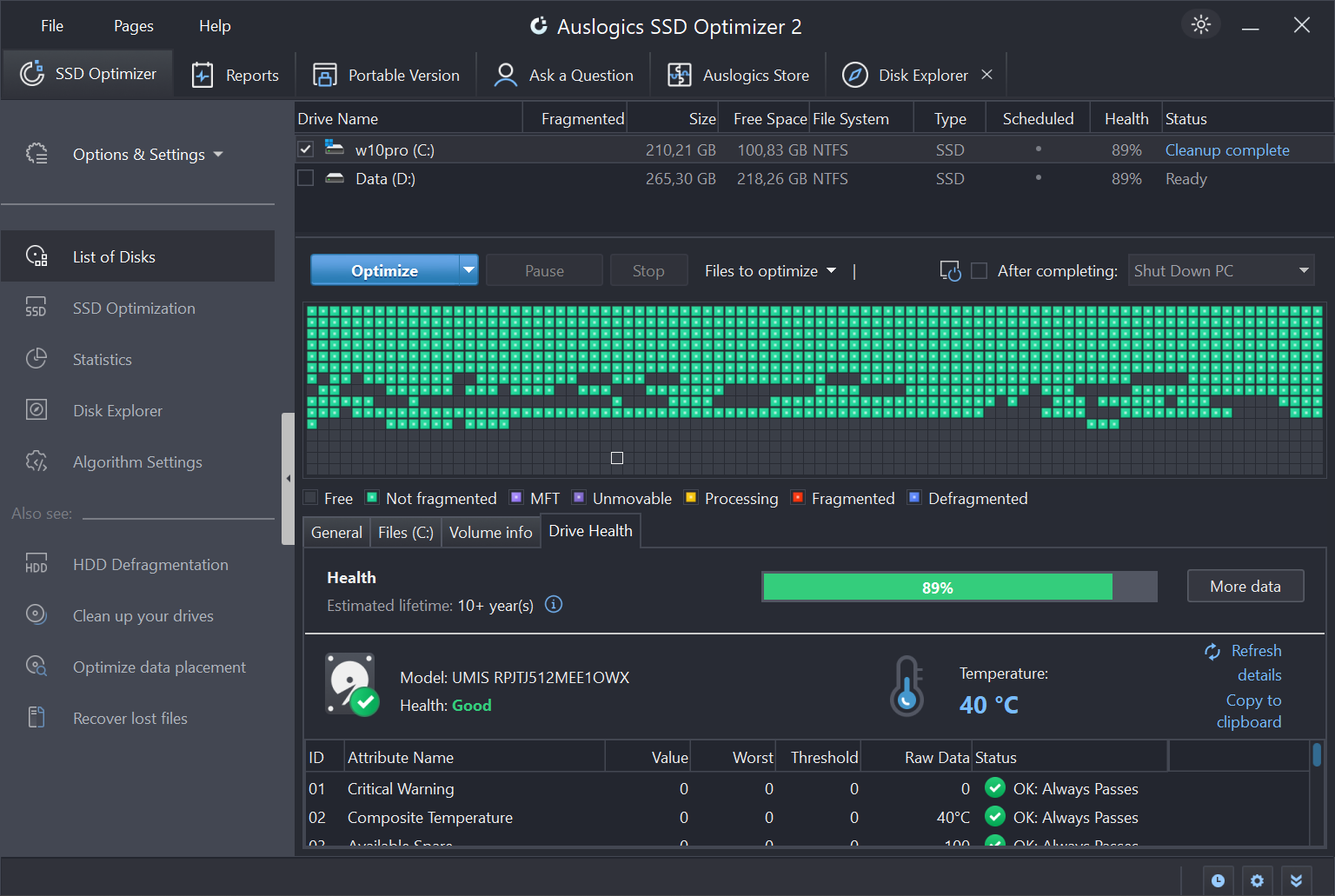 Auslogics SSD Optimizer Pro 2026