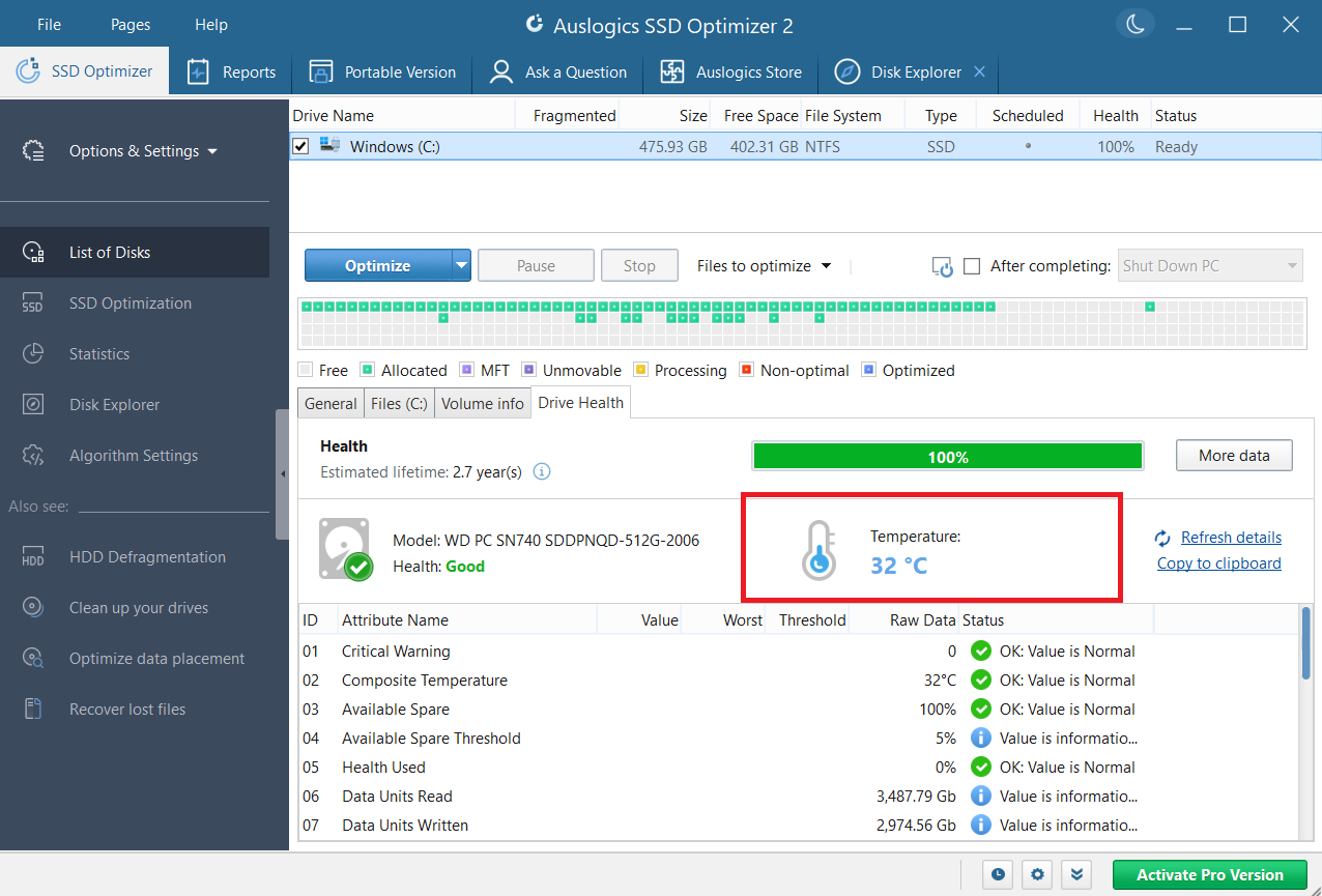 Auslogics SSD Optimizer Pro 2026