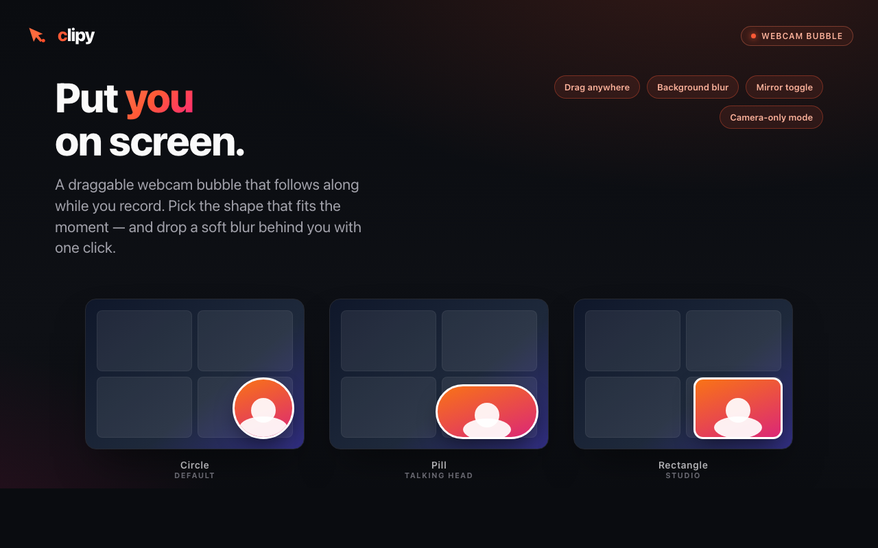 Clipy Screen Recorder 2026